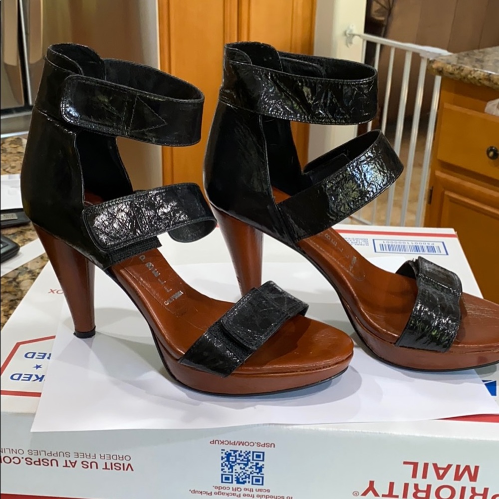 Jeffrey Campbell gladiator platform heels